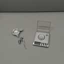 Fuzion Milligram Scale, 50g/0.001g Digital Milligram Scale with Calibration Weights, Jewelry and Gem Scale, Mg Scale for Powder, Reloading, Includes Scoop, Powder Pan and Tweezers