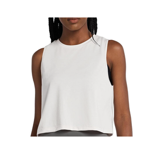 baleaf Workout Tops for Women Crop Tank Top Quick Dry Athletic Gym Exercise Sleeveless Shirts Muscle Yoga Loose Fit, M