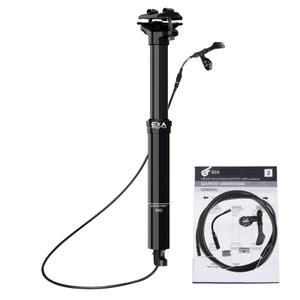 EXA Form 900i 30.9mm/31.6mm Internal Routing Dropper Post with Lever and Cable Kit MTB/Ebike Internal Bike Seatpost 100/120/150mm Travel -345/395/445mm Length
