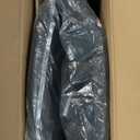 Office Computer Mesh Chair Ergonomic Mid Back Swivel Rolling Desk Chair with Armrest Height Adjustable Lumbar Support x ,Black