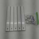 5-Pack 12in Under Cabinet Lighting, Upgraded 2500mAh Rechargeable Under Cabinet Lights Wireless, LED Motion Sensor Light Indoor Closet Lights Under-Counter Light Fixtures for Kitchen, Hallway