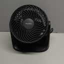 PELONIS 3 Speed Small Room Air Circulator Fan with 7-inch Blade, Table Fan with 100 Adjustable Head Tilt - Desktop Fan for Bedroom,Dorm and Office - Ventilador for Air Conditioner and Heater, Black