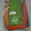 DG Collections Salsa Stripe Kitchen Dish Towels, 100% Cotton, Highly Absorbent, Multi Purpose Waffle Tea Towels for Cooking, Drying & Cleaning, 16x28 Inches, Pack of 12