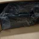 Foldable Double Pets Stroller for Dog Portable Cat Strollers for Small Medium Pet with Detachable Carriers Flexible Lockable Wheels Lightweight Dogs Jogger Strolling Cart Up to 77Lbs (Black)