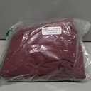 JSD Burgundy Duvet Cover Set King Size, 3 Piece Duvet Cover with Pillow Shams, Soft Brushed Microfiber Zipper Closure, Comforter Not Included