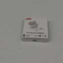 JVC HAD5TW Ultra-Compact IE Bluetooth Earbuds, True Wireless with Charging Case (Coconut White)