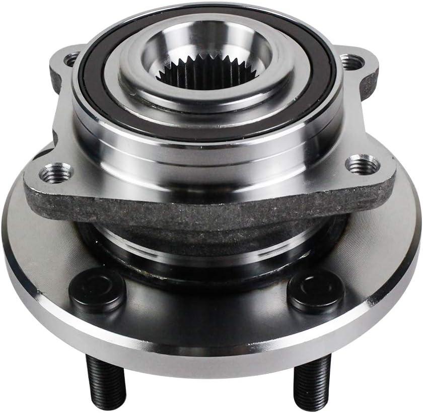 Autoround 513263 Front Wheel Hub and Bearing Assembly (ABS Encoder) Fit for Chrysler 200 2011-2014, Sebring/Cirrus 2007-2010, Dodge Avenger 2008-2014 5 Lug