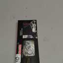 QBUC for Kia Key fob Cover,Soft TPU 360Car Key Case Protector with Leather Keychain Compatible with Kia Telluride 2023/2024 5 Buttons Smart Key (White) (Gold Edge - White)