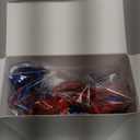 Sratte 36 Pcs Memorial Day Ornaments Patriotic Hanging Decorations for Tree 4th of July White Red Blue Ornaments 250th Anniversary for Indoor Outdoor Independence Day Decorations (Stylish Style)