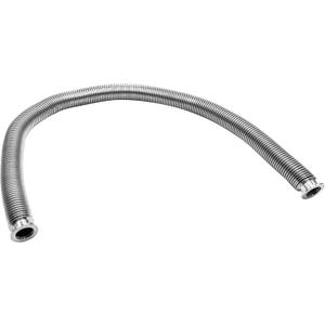 HFS(R) KF-25 Vacuum Bellows Hose Stainless Steel 304 Fit for ISO-KF Flange Size NW-25 with 2 Sets of Aluminum Clamp/Centering Ring/FKM O-Ring (1000mm / 40inch)