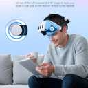 SVETAECHO for Meta Quest 3/3S/Quest 2 Head Strap - Dual-Knob Adjustable, 45Quick-Flip & Memory Foam Pads | Easy Install Kit, Pressure Relief