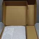 Veken All Metal 10" Shower Head with Handheld, Luxurious Square Double Rain Shower Heads,Power Wash Wand,Dual High Pressure Detachable Rainfall Showerhead with Spray Combo,Extension Arm,Chrome,Sliver