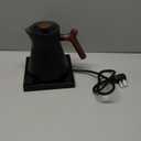 Fellow Corvo EKG Pro Studio Edition Electric Tea Kettle - Quick Heating, Precise Temperature Control, Scheduling, Built-in Brew Timer - Matte Black with Walnut Handle - 0.9 Liter