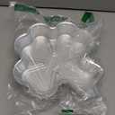 Nuogo 3 Pieces 9 Inch Shamrock Cake Pan Aluminum Cake Pans St. Patrick's Day Clover Mold 3D DIY Baking Pan for Kitchen Birthday St. Patrick's Day Wedding Anniversary