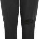 City Chic Women's Plus Size Harley Kenia Straight Jean (Black, 20)