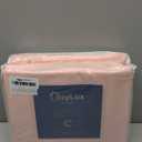 CozyLux Extra Deep Pocket Queen Sheet Set - 6 Piece Sheets Queen Size Bed Set - Fits Up to 21 inches Mattresses Queen Sheets，Breathable Queen Bed Sheets & Pillowcases - Easy & Secure Fit, Blush Pink