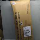 FurHaven Orthopedic Dog Bed for Large Dogs, Luxe Lounger Contour Mattress with Solid Orthopedic Foam Slab for Joint Support, Removable Washable Cover, Jumbo XL, Plush Suede, Cream