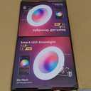 Smart Can Light 6 Inch, WiFi & Bluetooth LED Downlight 6Pack, Multicolorred, Dimmeble, 2700K-6500K CCT Selectable, RGBCW Remote LED Recessed Lighting Compatible with Alexa Google Home