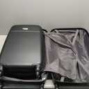 NorthPak Stockholm 2 Piece Black 20’’ and 24’’ luggage Spinner Set