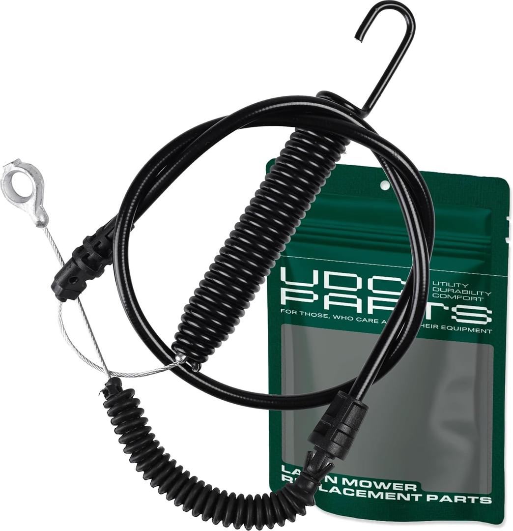 946-05124A Clutch Cable for 32 inch MTD Craftsman Troy Bilt Murray Huskee Deck Engagement Cable 746-05124 946-05124 746-05124A TB42 TB46 Bronco Pony Horse LT4200 T1000 T1100