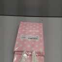 BagDream Small Gift Bags 25Pcs 5.25x3x8 Inches Kraft Paper Bags with Handles, Pink Dot Paper Gift Sacks for Retail, Merchandise, Party Favor, Small Business