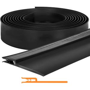 018-546 RV Slide Out Clip Rubber,Door Window Channel Seal Mounts Clip On with 2" Wiper,Suitable for RV Camper Door Window Channel-25FT