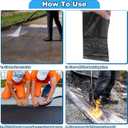 HARFINGTON 2Rolls 33ft x 1.2" Asphalt Crack Tape Self-Adhesive Repair Tape High Adhesion Filler Sealer for Cement Road, Driveway, Pavement, Parking Lot, Roof