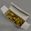 Soulchen 12 Pcs Mini Star Christmas Tree Toppers, 1.6 x 1 Inch Glitter Star Miniature Tree Topper Treetop Ornaments for Xmas Party Decoration Holiday Outdoor Indoor Home, Gold