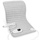 Deepsoon Heating Pad,Electric Heating Pads for Back,Neck,Moist Heating Pad for Abdomen Shoulder Knee Legs,Dry/Moist Heat&Auto Shut Off,Mother's Day Birthday for Men and Women,Light Gray,33x17 Inch