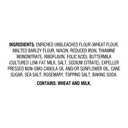 Amazon Brand - Aplenty, Rosemary Flatbread Crackers, 4.4 oz (EXP 08/15/26)