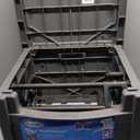 150ft Hose Hideaway Hose Reel, Gray - Retractable Automatic Rewind Garden Hose Reel for Outdoor Yard, Wall Mountable Hose Storage Holder with Compact Design