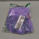 PUMIEY Women's Long Sleeve Bodysuit Mock Turtle Neck Body Suits Going Out Tops Sharp Collection (Medium, Lilac)