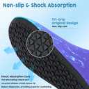 Metog Men Women Water Shoes Quick-Dry Aqua Socks Barefoot Slip-on for Beach Swim Sport Surf Yoga Exercise (8-8.5 Women/7-7.5 Men, Blue Whale)