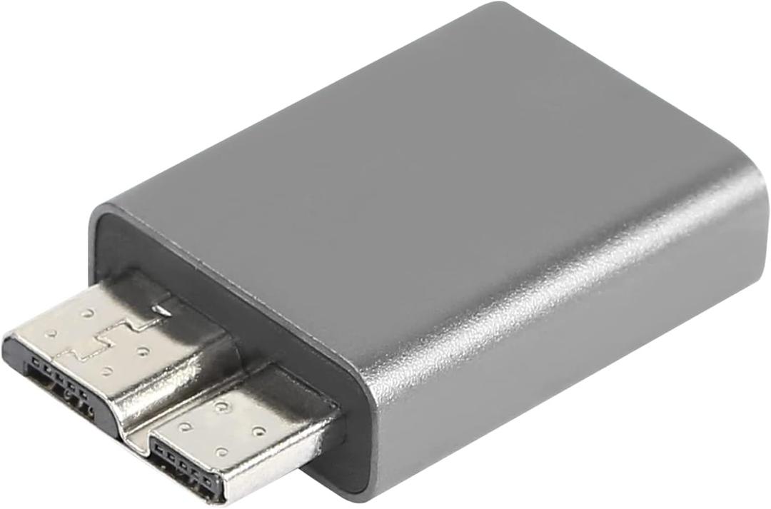 6 x USB C to Micro B Adapter, 5Gbps Fast Data Transfer, Universal Compatibility, Plug and Play, Small and Light