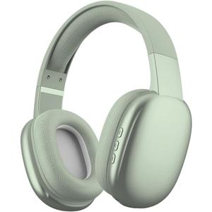 Gabba Goods Wireless Over Ear Bluetooth Headphones with Microphone - Wireless Headset -Noise Reduction - Bluetooth, Wired,Built in Micro SD for Travel, Home, Work TV,PC,Gaming,Cellphone (Mint) (One Size Fits All)