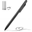 ProSketch Digital Pen fits for Remarkable 2 /Scribe/Supernote with Eraser Pencil Clip+NeverReplace Fine Titanium Tips,Tilt Draw&4096 Pressure Level,EMR Pen Replacement,Empower Your Digital Craft (Black)