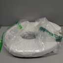 DMI Raised Toilet Seat Toilet, Toilet Seat Riser, Seat Cushion and Toilet Seat Cover to Add Extra Padding to the Toilet Seat while Relieving Pressure, 2 Inch Pad, White