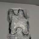 2 Pack Pot Lid Organizer Rack for Cabinet Door/Wall, 6-Tier Pot Lid Holders inside Cabinet Door, No Drilling Adhesive Wall/Door Mounted Rustproof Pots and Pans Lid Organizers for Kitchen Storage Black