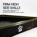 MEEXPAWS Dog Pee Pad Holder Tray Foldable, Puppy Pad Holder Liner Base High Side, Litter Box Indoor for Large Dog 33’’x22’’, Training Leak-Proof, Potty Easy Clean