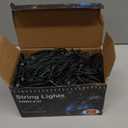 Home Lighting 66ft Christmas Decorative Mini Lights, 200 LED Green Wire Fairy Starry String Lights Plug in, 8 Lighting Modes, for Indoor Outdoor Xmas Tree Wedding Party Decoration (Warm White)