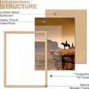 A PLUS MAX 22x28 Picture Frame Natural Light Weight Wall Mount