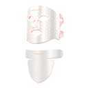 MEGELIN Led Red Light Therapy Face & Neck Mask, 7 Colors Led Light Therapy Facial Mask, Infrared Red Light Therapy Mask, Infrared Light Skin Rejuvenation (White)