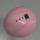 Nail Lamp 36W LED UV Gel Nail Dryer Smart Light Quick Display Nail Art Machine with 3 Timer Settings (Pink)