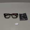 livho Oversized up to 99% Blue Light Blocking Glasses for Woman - Rectangle Fashion Glasses for Computer, Chic Preppy Frame