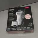 Braun Epilator Silk-pil 7, Hair Removal Device, Women Shaver & Trimmer, Wet and Dry, Wide Head, Includes Shaver Head and Trimmer Comb, SE7-041, Silver