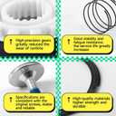W10734521 Washer Clutch Kit Compatible with Whirlpool Maytag Kenmore Crosley, Slider Kit Replacement Part W10006484 W10006494 W10275082 W10447975 W10905025