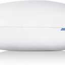 CozyLux Soft Supportive Bed Pillows for Side and Back Sleepers, Oeko-Tex Certified Down Alternative Filling, Hotel Quality Fluffy Sleeping Pillow, White, King - 19" x 34", 1 Pack