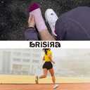 BRISIRA Coolmax Bamboo Viscose Women Compression Running Ankle Socks No Show Athletic Wicking Thick Cushioned Arch Support (Purple, L)