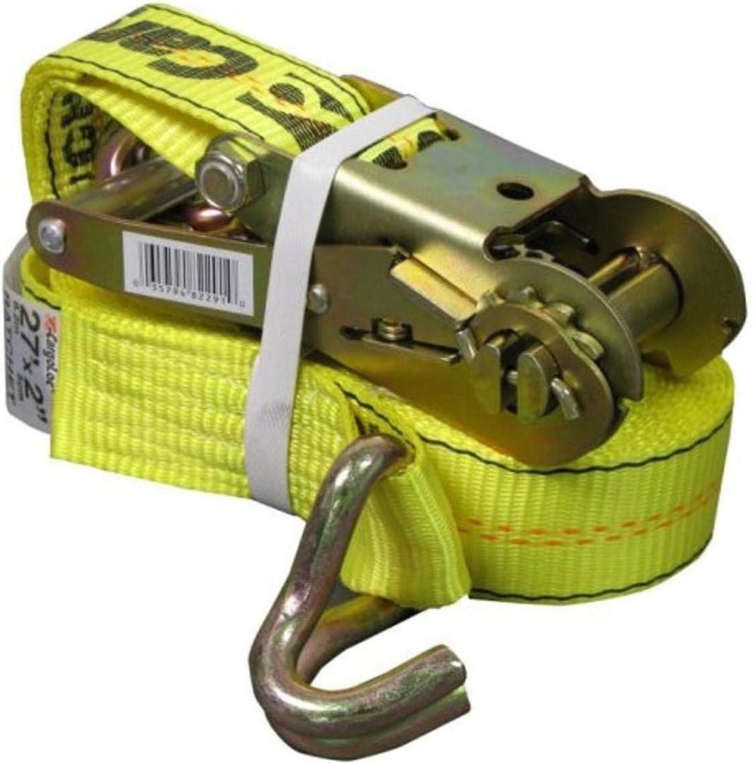 CargoLoc 2" x 27' x 10,000 lbs,Aluminum Grips,J-Hooks, Aluminum Grips,82291