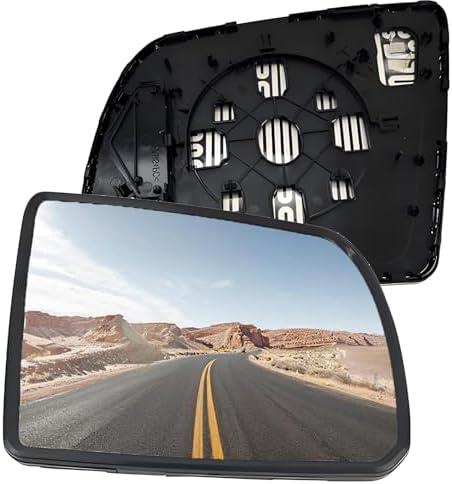 Passenger Right Side Mirror Replacement for Toyota Sequoia 2008-2017, for Tundra 2007 2008 2009 2010 2011 2012 2013 2014 2015 2016 2017 2018 2019 2020 Rear view Mirrors Glass with Heated
